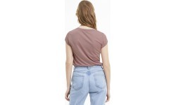 Puma Active Logo Heather Tee Women's Top Pink