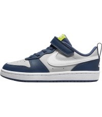 Nike Court Borough Low 2 Kids' Shoes Blue Grey BQ5451 016