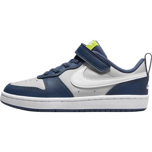 Детские кроссовки Nike Court Borough Low 2 сине-серые BQ5451 016