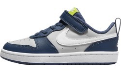 Детские кроссовки Nike Court Borough Low 2 сине-серые BQ5451 016