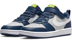 Детские кроссовки Nike Court Borough Low 2 сине-серые BQ5451 016