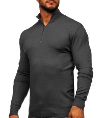 New Boy Men's Sweatshirt Grey MM6007-3