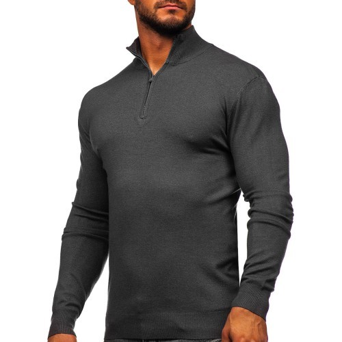 New Boy Men's Sweatshirt Grey MM6007-3