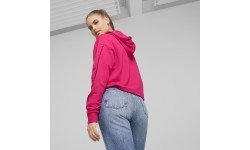 Женская толстовка Puma Power Tape, розовая 673632 64