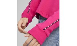 Женская толстовка Puma Power Tape, розовая 673632 64