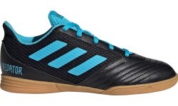 Футбольные бутсы Adidas Predator 19.4 IN SA, чёрно-синие G25830