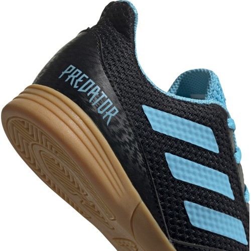 Футбольные бутсы Adidas Predator 19.4 IN SA, чёрно-синие G25830