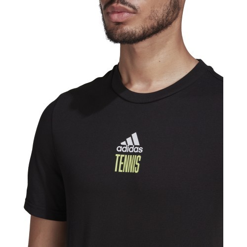 Футболка мужская Adidas M Tns Par G Tee Black HA0965