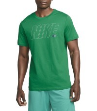 Мужская футболка Nike M Nk Df Tee 6/1 Gfx зелёная DM6255 365