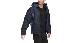 Мужская куртка Adidas BSC 3S Puffy HJ Navy HG8752