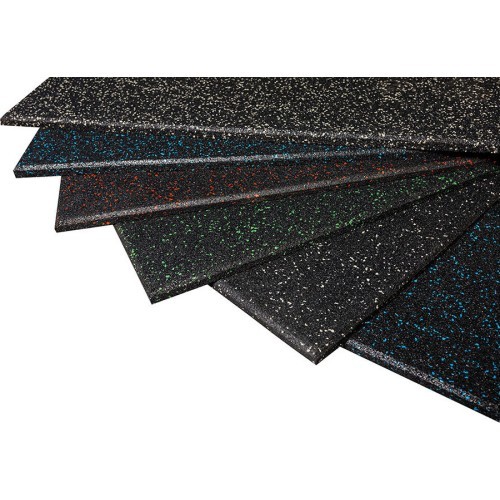 Rubber Tile Base Standard - Square, Mosaic EPDM
