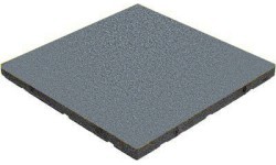 Резиновая плитка Standard – квадратная, серая