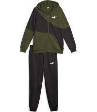 Puma Power Cat Men's Tracksuit Black Green 675972 31