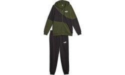 Puma Power Cat Men's Tracksuit Black Green 675972 31