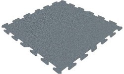 Guminė plytelė Standard - Puzzle, pilka