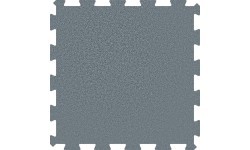 Rubber Tile Base Standard - Puzzle, Grey