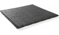 Guminė plytelė Premium – kvadratinė, juoda