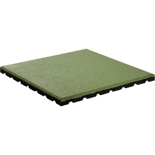 Multifunctional Rubber Tile Base Antishock - Green