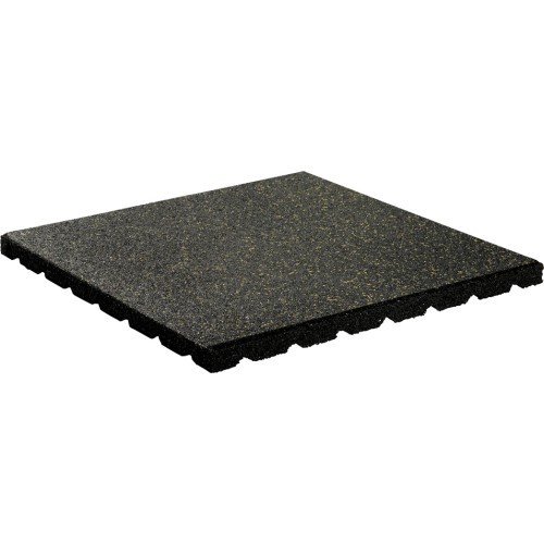 Guminė plytelė Antishock - Mosaic SBR 10%, juoda