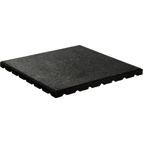 Multifunctional Rubber Tile Base Antishock - Black