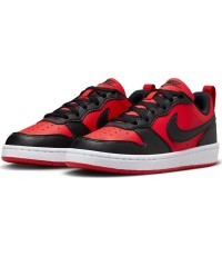 Nike Avalynė Paaugliams Court Borough Low White Red Black DV5456 600
