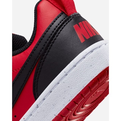 Nike Court Borough Low kids' sneakers White Red Black DV5456 600