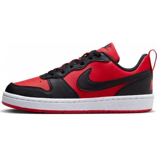 Детская обувь Nike Court Borough Low White Red Black DV5456 600