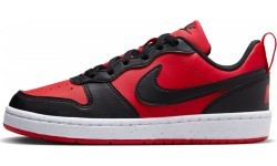 Nike Court Borough Low kids' sneakers White Red Black DV5456 600