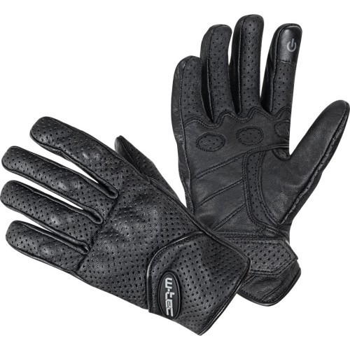 Motorcycle Gloves W-TEC Corvair - Black