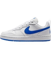 Nike Court Borough Low White Blue Kids Shoes DV5456 110