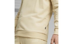 Puma Ess Elevated Crew men's sweatshirt cream 673386 88