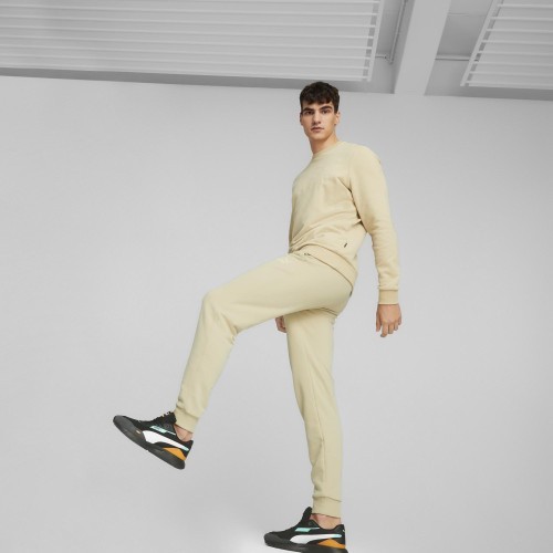 Puma Sportinis Džemperis Vyrams Ess Elevated Crew Cream 673386 88