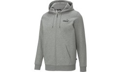 Puma Men's Sweatshirt Ess Small Logo Fz Grey 586702 03