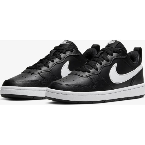 Детская обувь Nike Court Borough Low 2, чёрная BQ5448 002