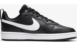 Nike Court Borough Low 2 Kids' Shoes, Black BQ5448 002