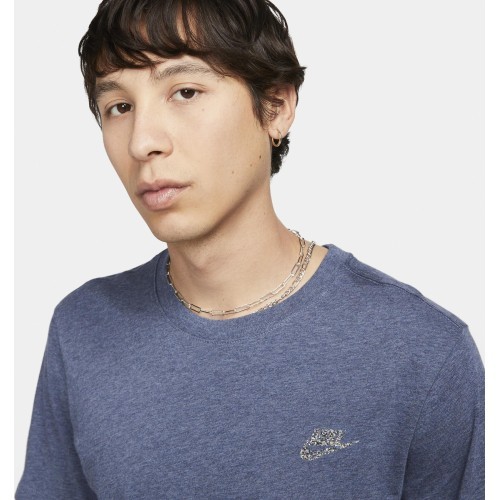 Nike NSW Club Tee Sust men's T-shirt blue DR7923 491