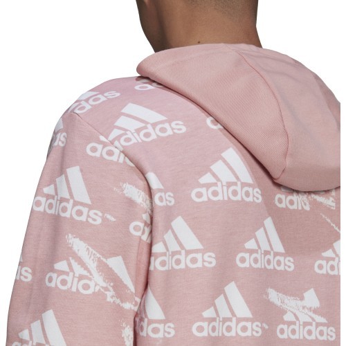 Adidas M BL Hoodie Men's Sweatshirt Pink HE1783