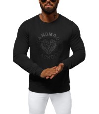 New Boy Men's Sweatshirt Black MF2008