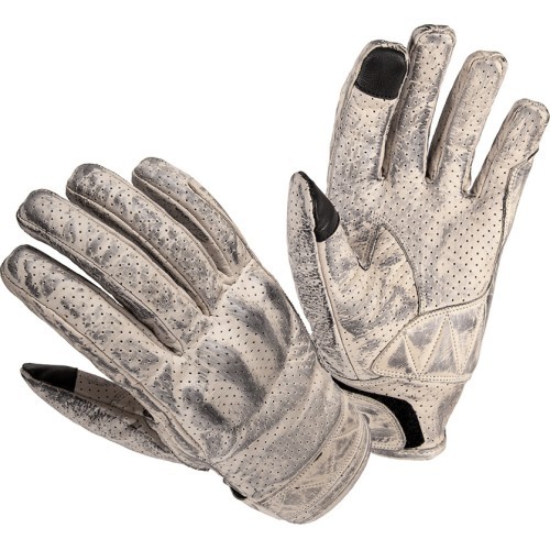 Мотоциклетные перчатки W-TEC Airburst Leather Motorcycle Gloves - Beige