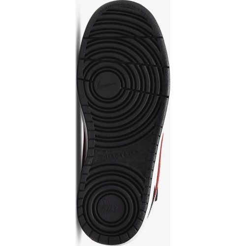 Nike Avalynė Paaugliams Court Borough Mid 2 Black White Red CD7782 110