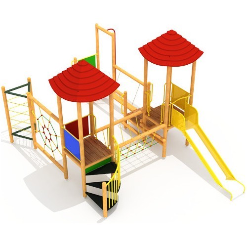 Wooden Kids Playground Model 11-A