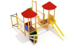 Wooden Kids Playground Model 11-A