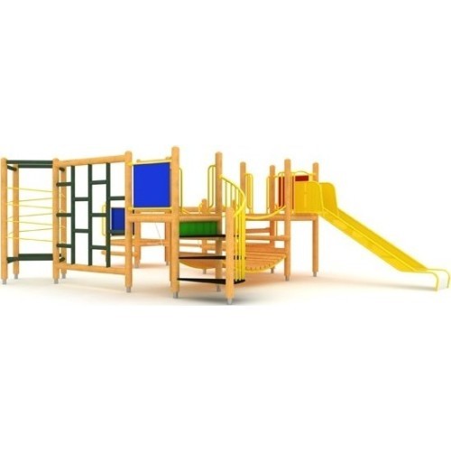 Wooden Kids Playground Model 10-F