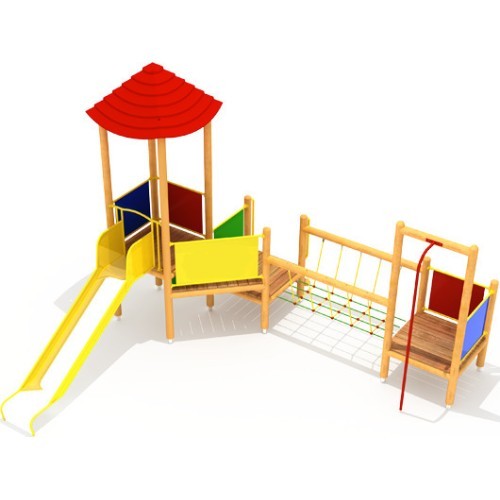 Wooden Kids Playground Model 12-A