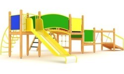 Wooden Kids Playground Model 14-B