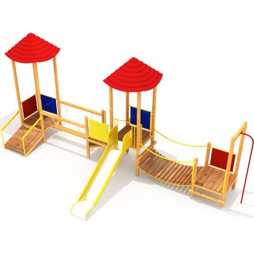 Wooden Kids Playground Model 0400E/1