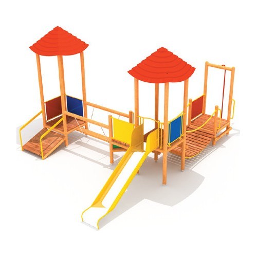 Wooden Kids Playground Model 0400E/1
