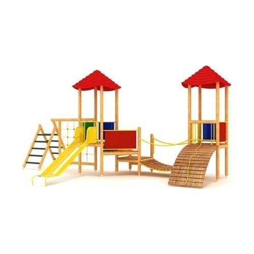 Wooden Kids Playground Model 06-A