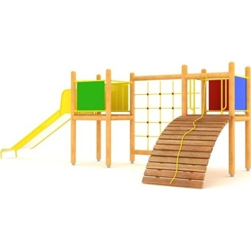 Wooden Kids Playground Model 04-B