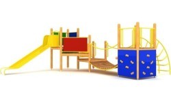 Wooden Kids Playground Model 05-B